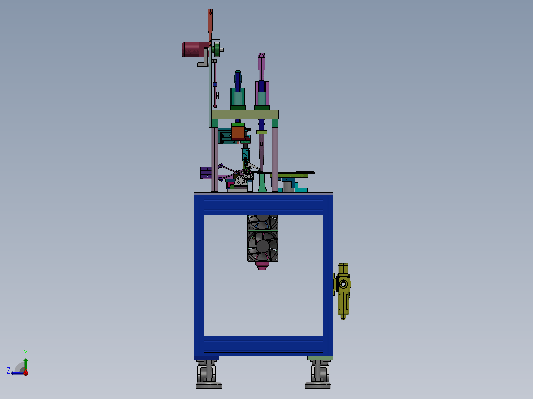 N95半自动耳带机旋转焊接机3D原档+工程图+BOM