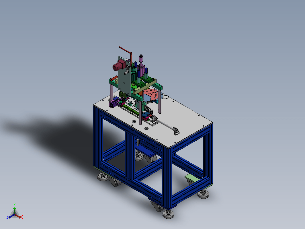 N95半自动耳带机旋转焊接机3D原档+工程图+BOM