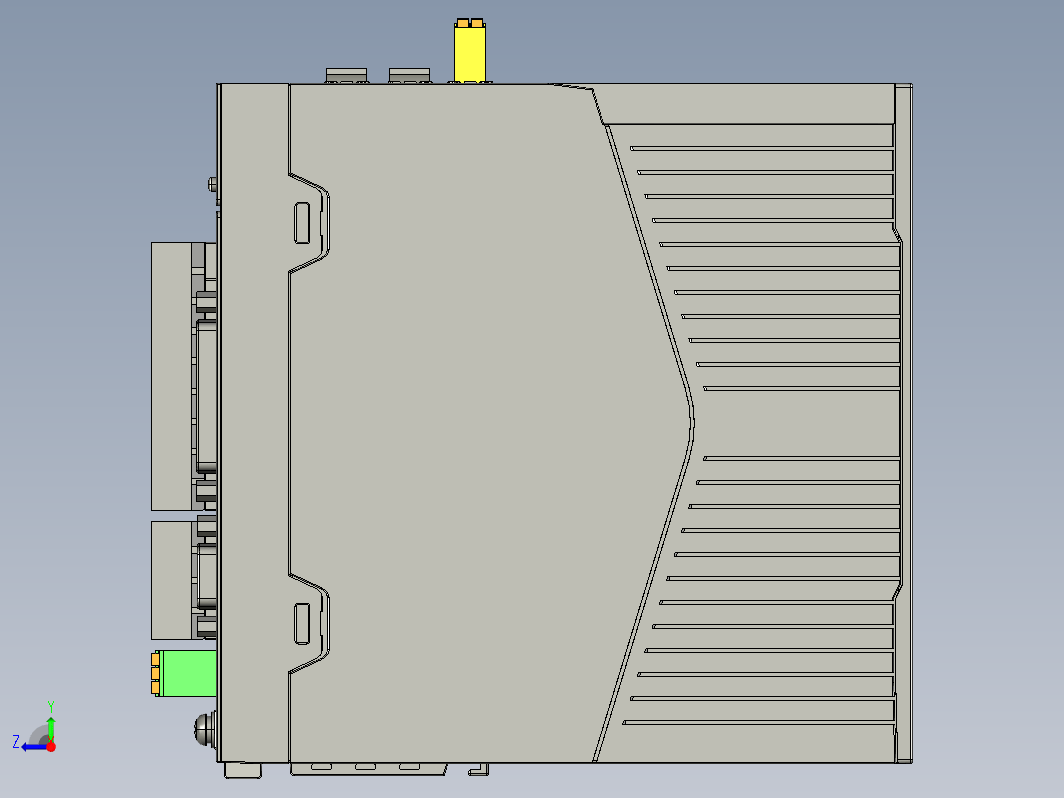 01052225-WXSTEP_B00(整机3D模型) 伺服驱动器