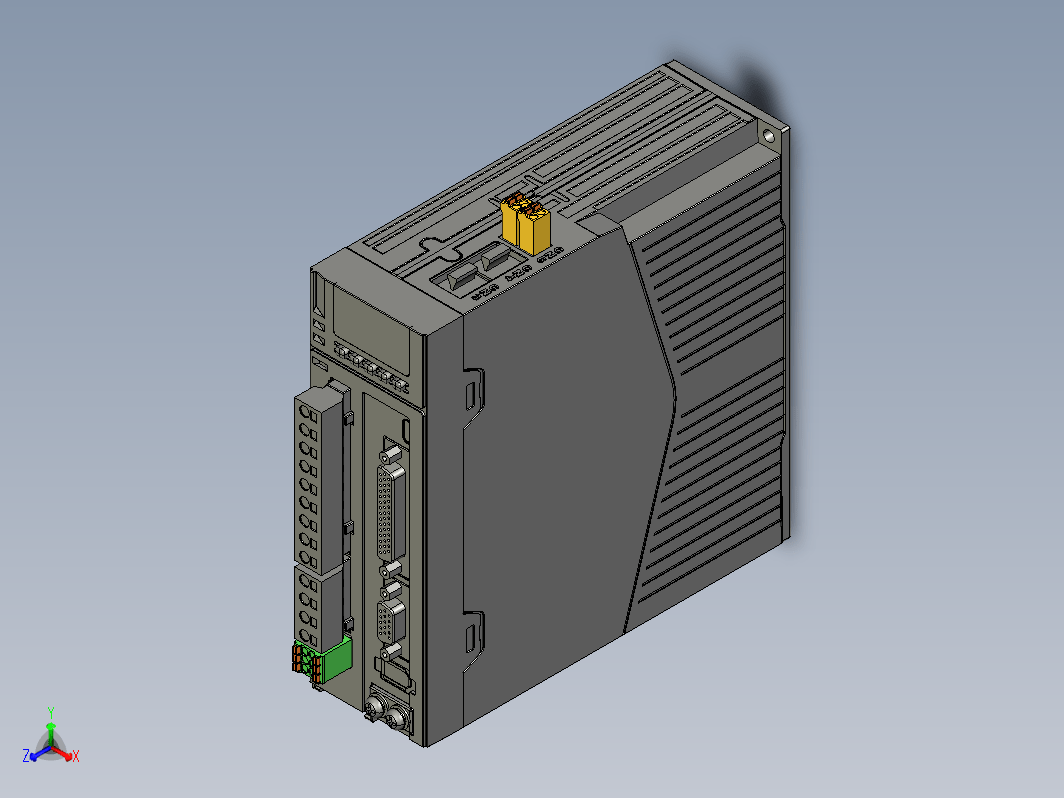 01052225-WXSTEP_B00(整机3D模型) 伺服驱动器