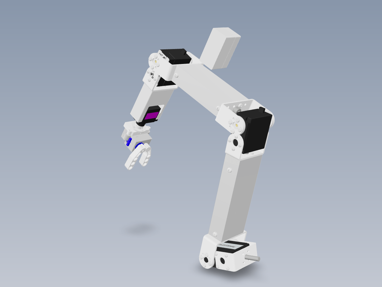 Arduino 控制的柔性 3D 打印机器人