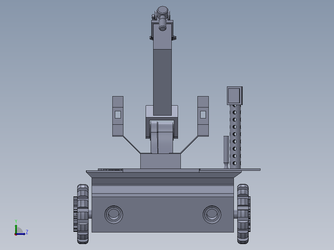 research operated vehicle机械手小车