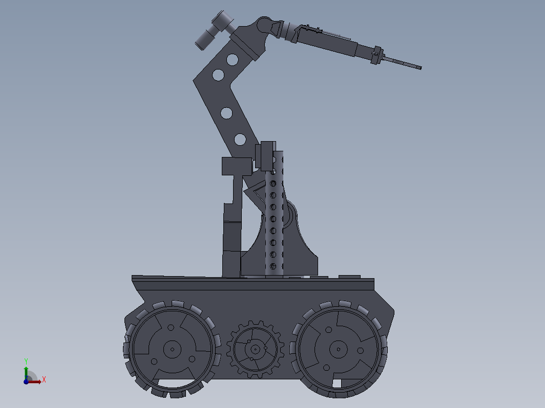 research operated vehicle机械手小车