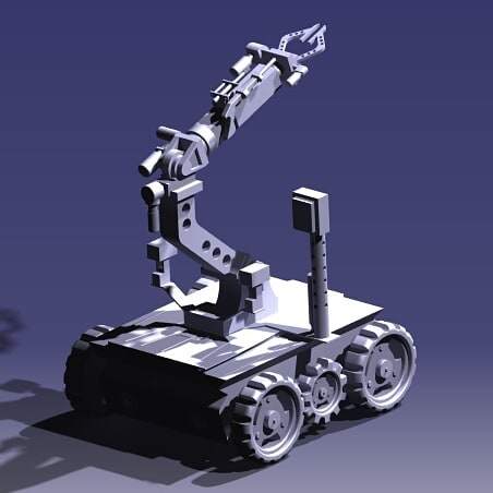 research operated vehicle机械手小车缩略图