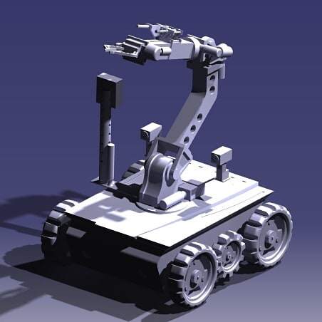 research operated vehicle机械手小车缩略图