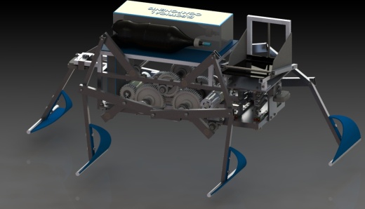 基于Klann机构的四脚机器人 Quadruped Robot缩略图