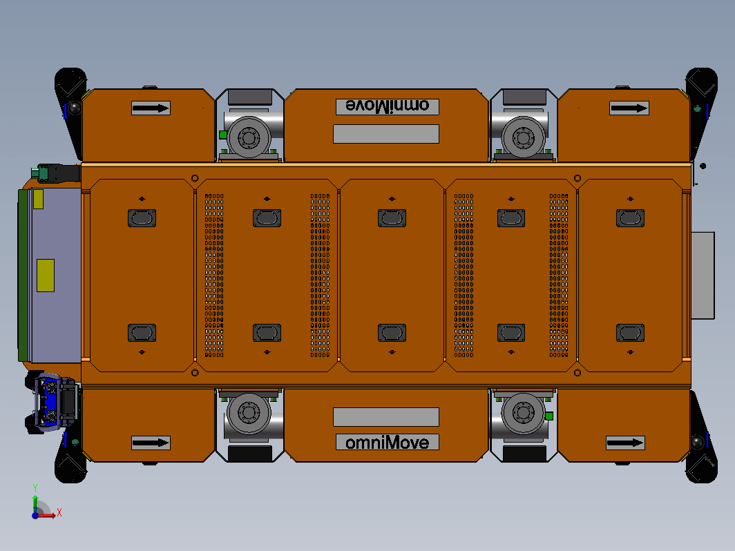 KUKA OMNIMOVE重载型移动式运输平台AGV