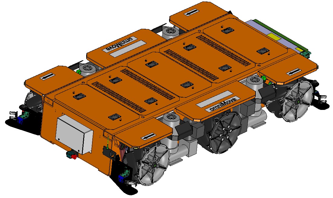 KUKA OMNIMOVE重载型移动式运输平台AGV