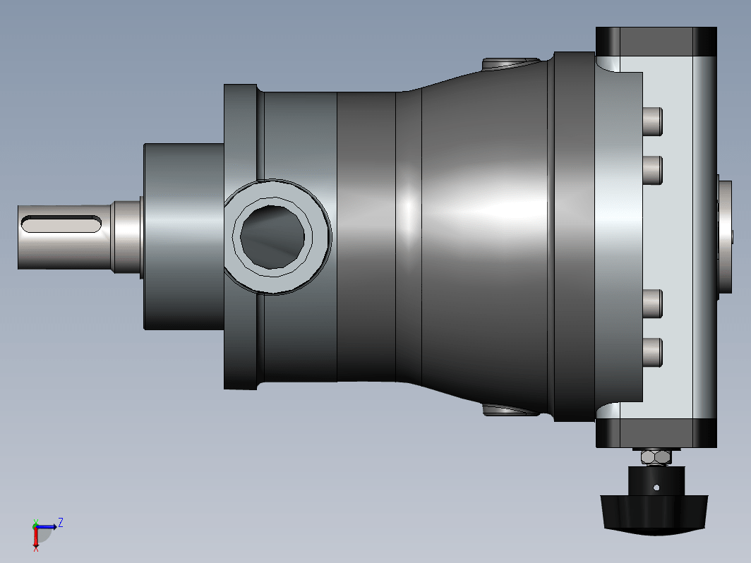 两款柱塞泵3D