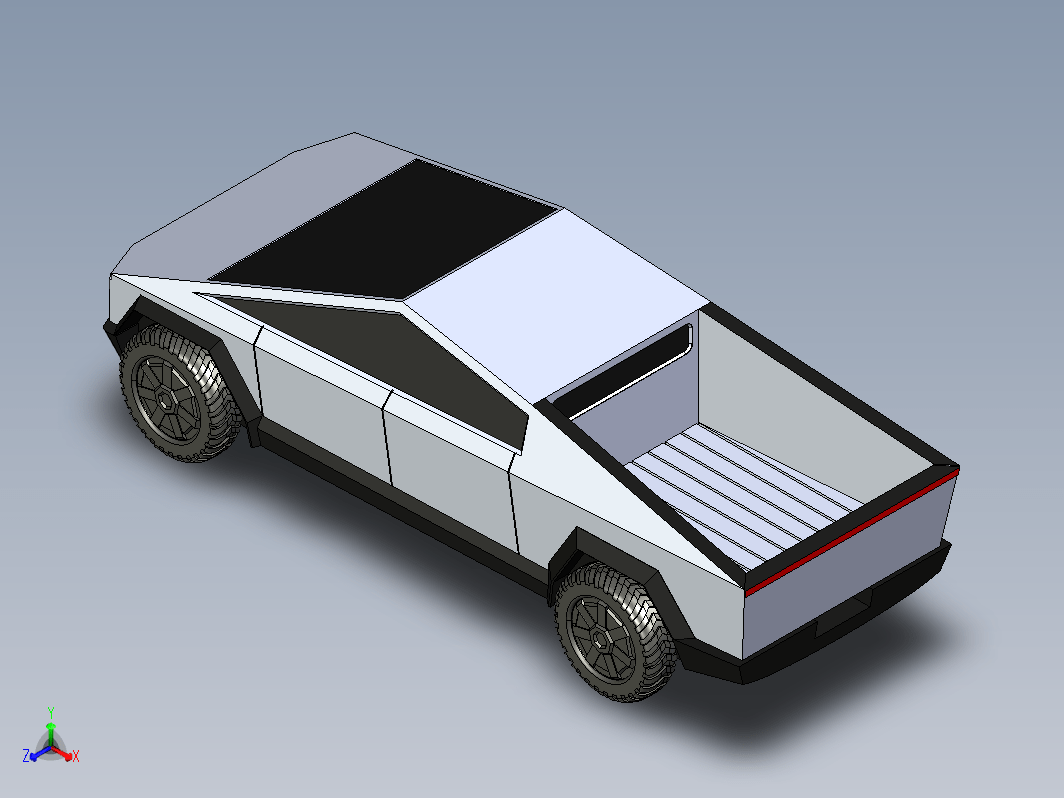 Tesla Cybertruck特斯拉电动皮卡2