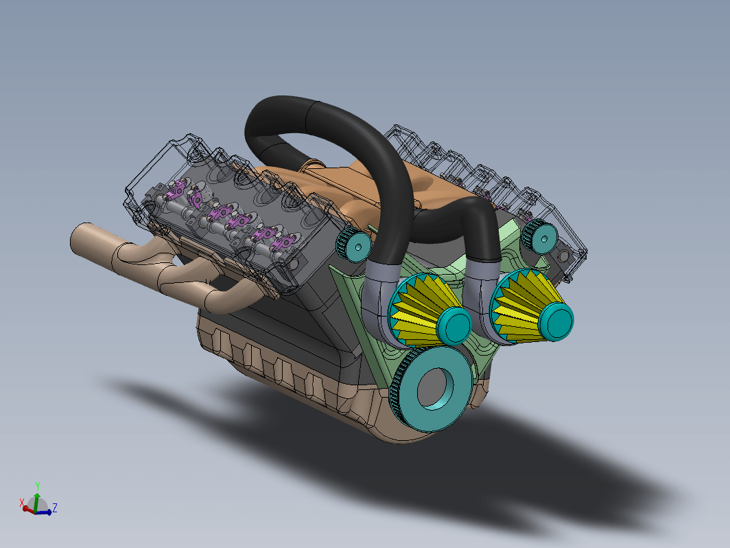 V6 CAR ENGINE发动机结构