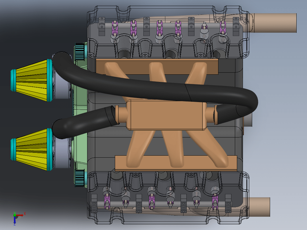 V6 CAR ENGINE发动机结构