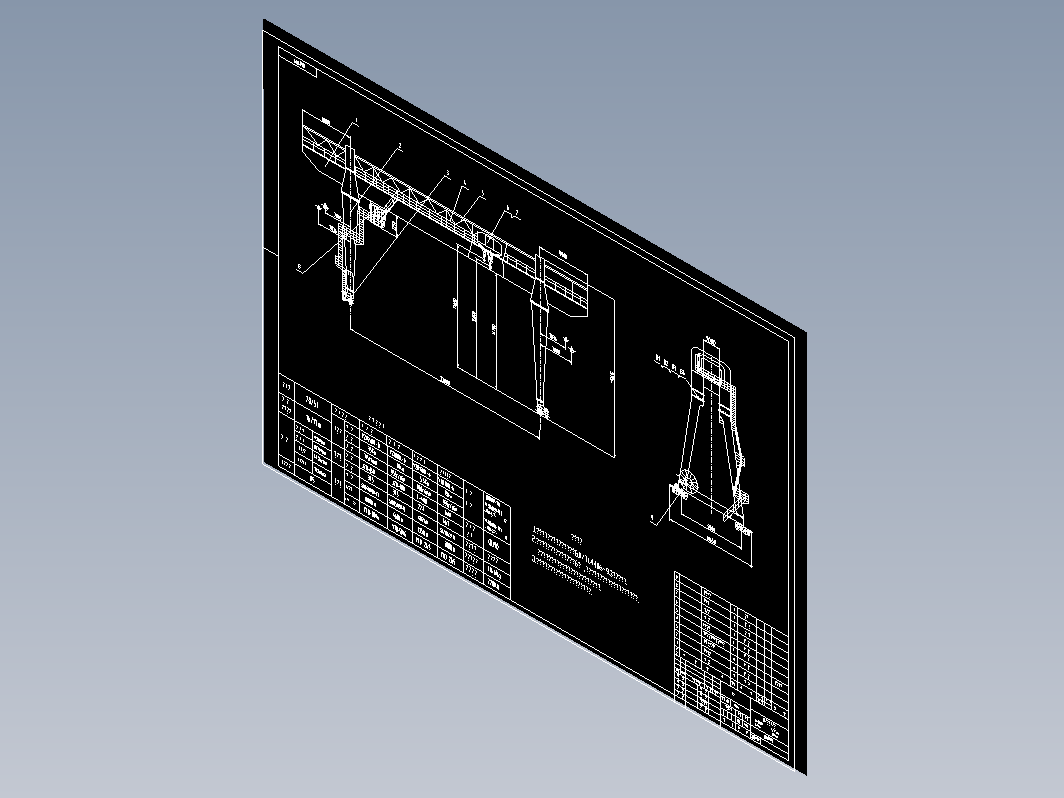 5x33M龙门起重机