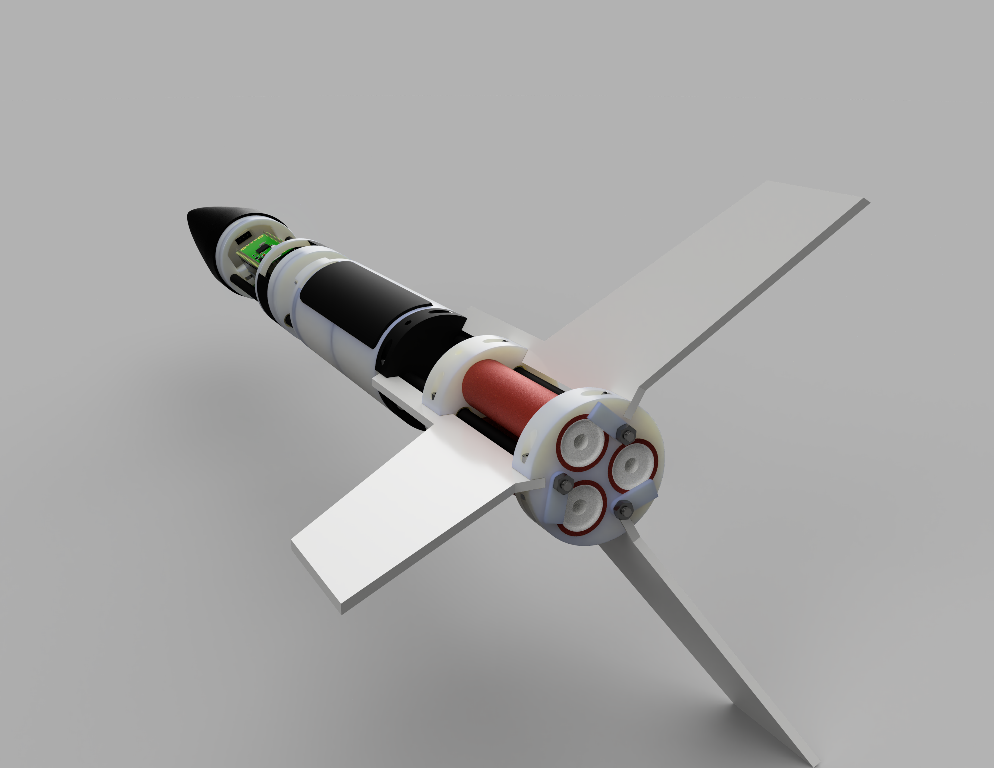 Rocket Prototype One小型业余火箭