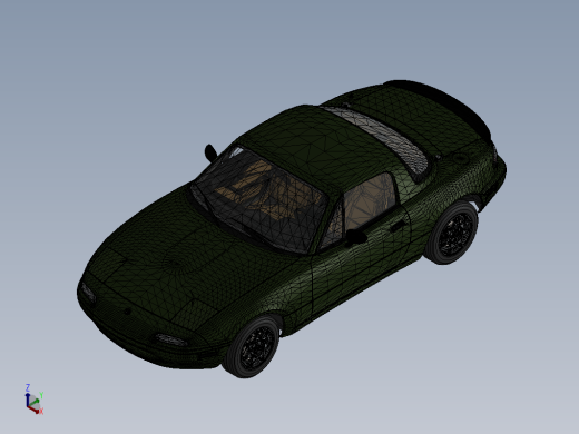 老式敞篷跑车 Mazda MX-5 Miata缩略图