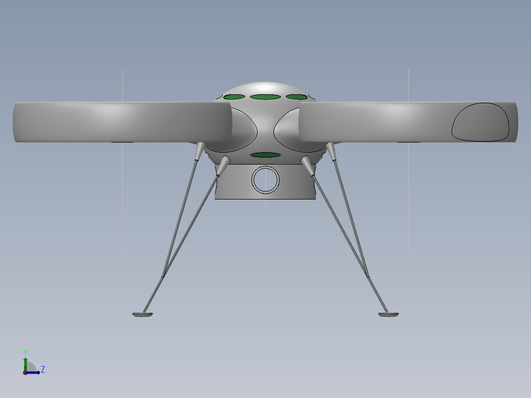 RC 四轴飞机器3D图纸-SW、IGS格式