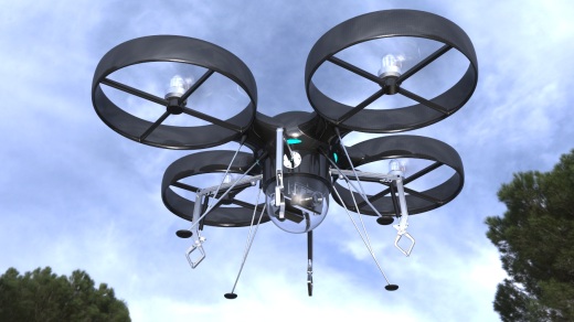 RC 四轴飞机器3D图纸-SW、IGS格式缩略图