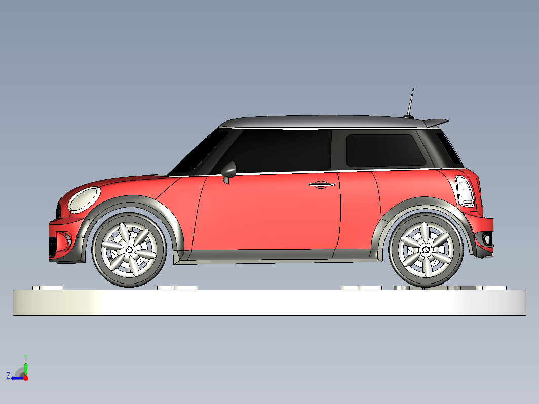 mini cooper小轿车