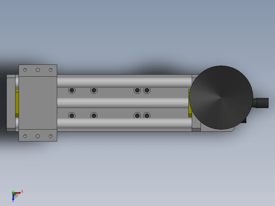 线性执行器丝杆电钢模组 HRC60-200A