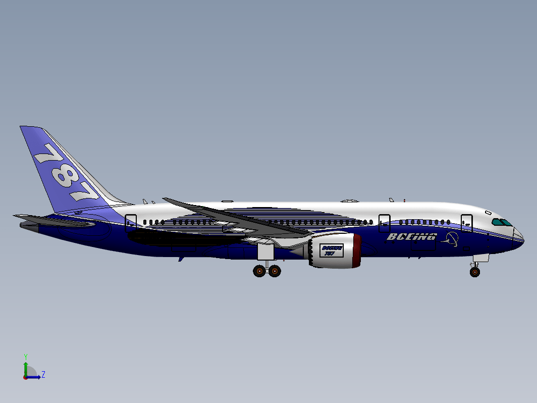 波音787客机BOEING飞机