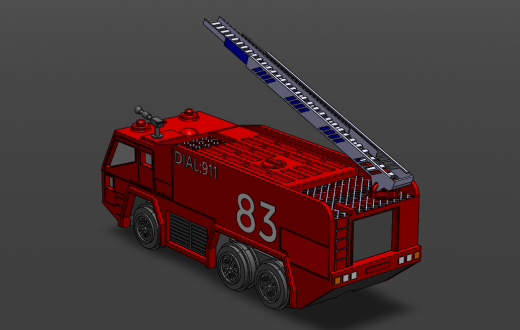 消防车 Fire engine缩略图