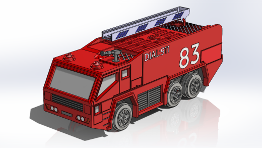 消防车 Fire engine缩略图