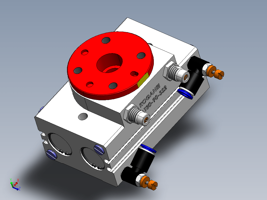 气缸 KOGANEI 旋转执行器 RAT30-90 SS2