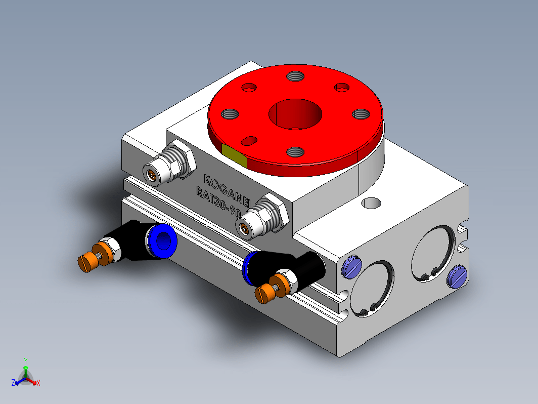 气缸 KOGANEI 旋转执行器 RAT30-90 SS2