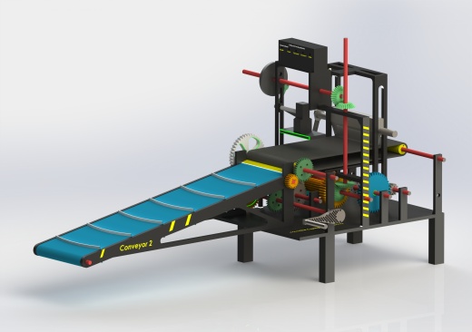 切割与打孔传输带