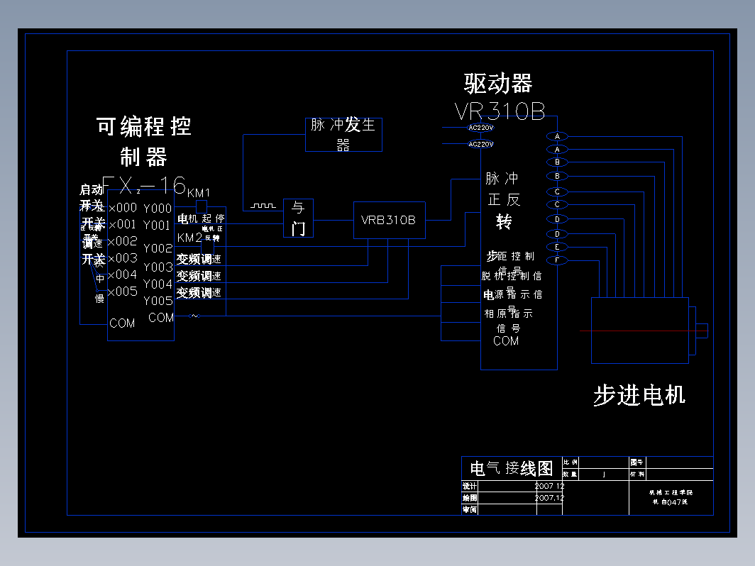 ＰＬＣ液压控制系统