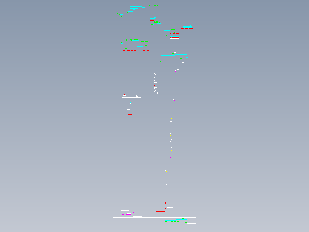 Y6-48 20D左90度引风机安装基础图