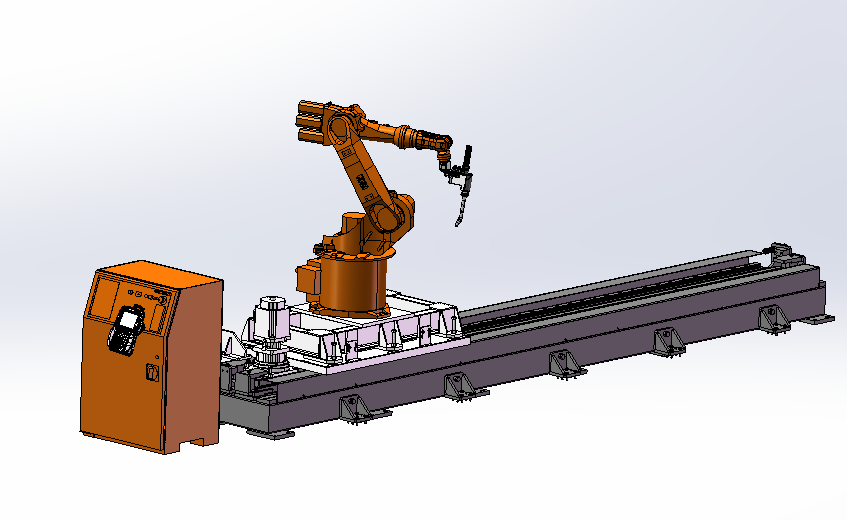机器人行走焊接单元