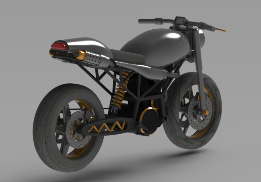 简易Cafe Racer X6摩托车缩略图