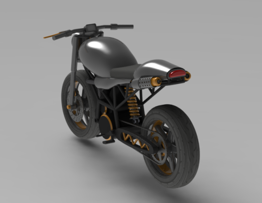 简易Cafe Racer X6摩托车缩略图