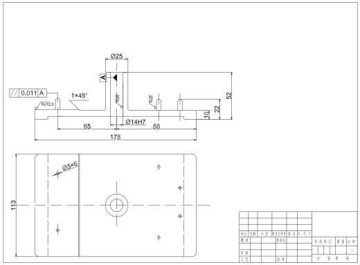 分离爪设计CAD+说明缩略图