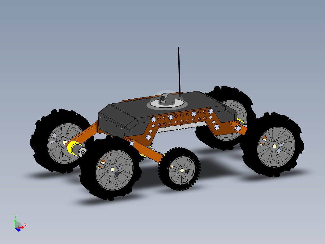 简易无人地面车UGV