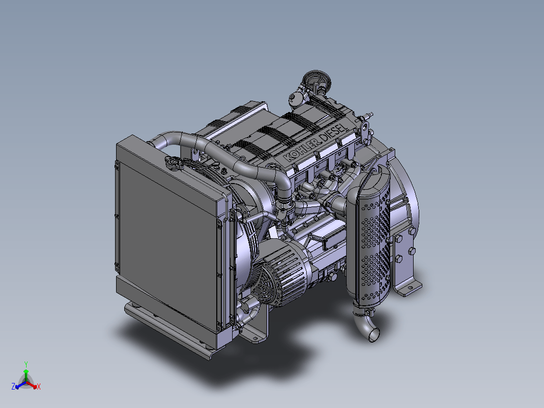 Kohler 23 HP柴油发动机