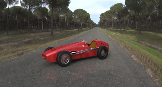 简易Ferrari 500 F2赛车缩略图