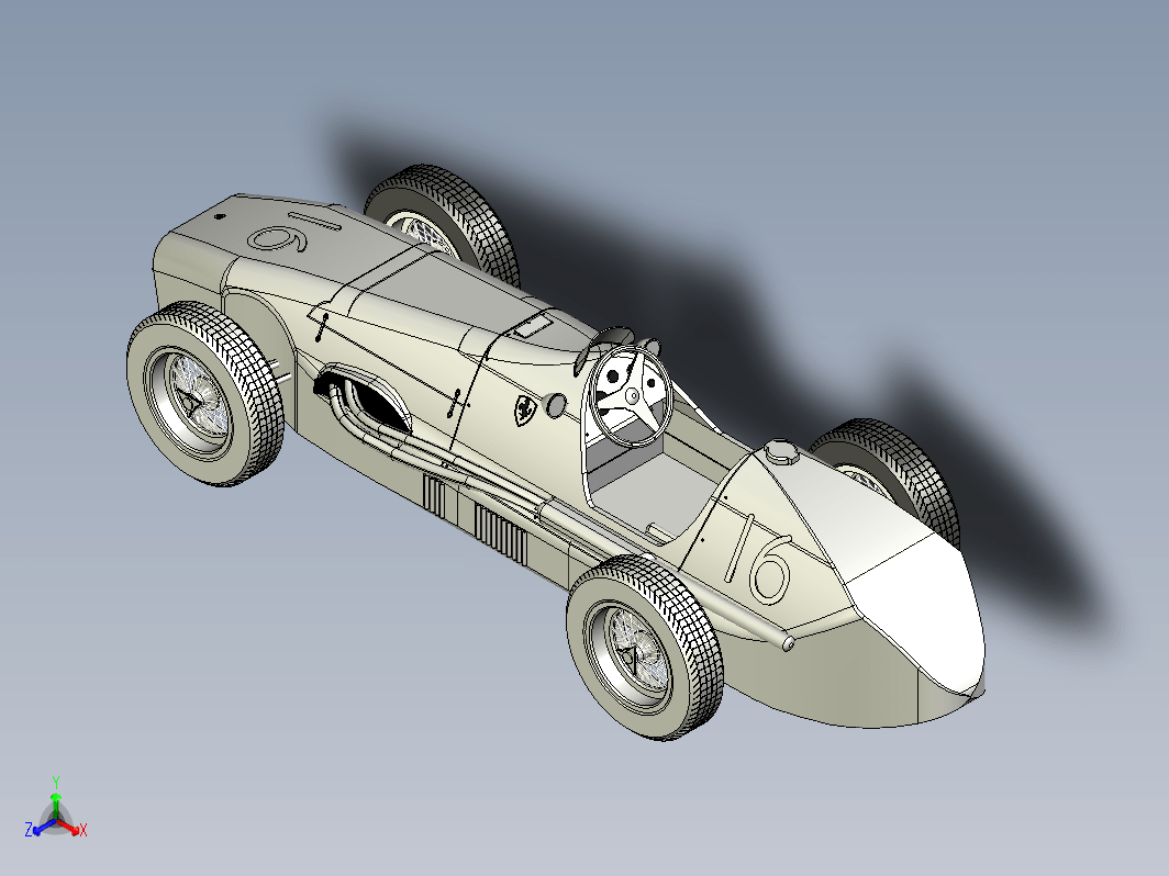 简易Ferrari 500 F2赛车