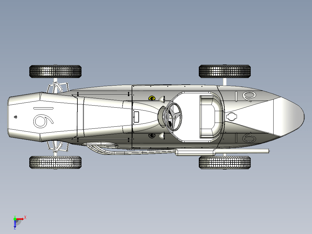 简易Ferrari 500 F2赛车