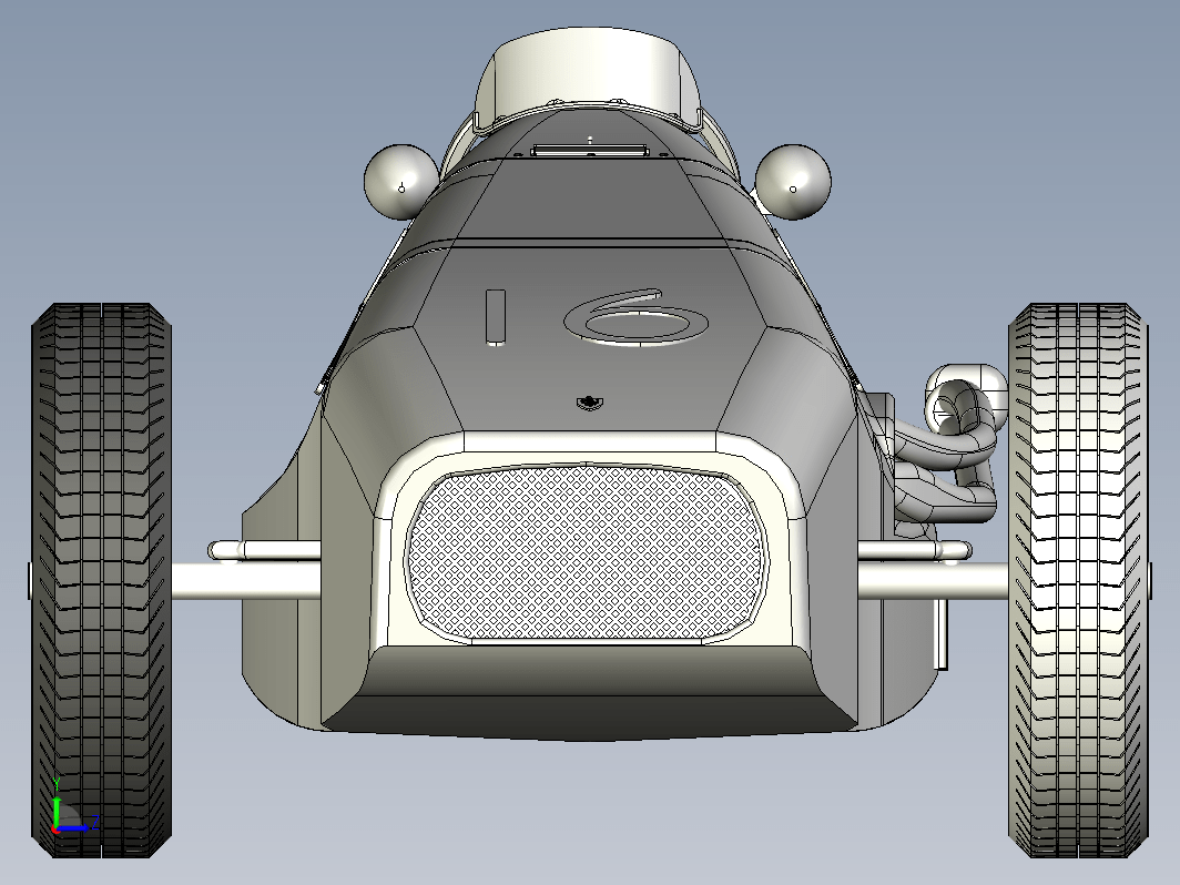 简易Ferrari 500 F2赛车