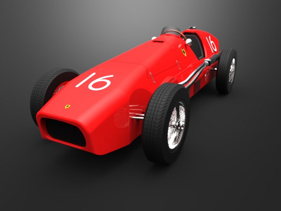 简易Ferrari 500 F2赛车