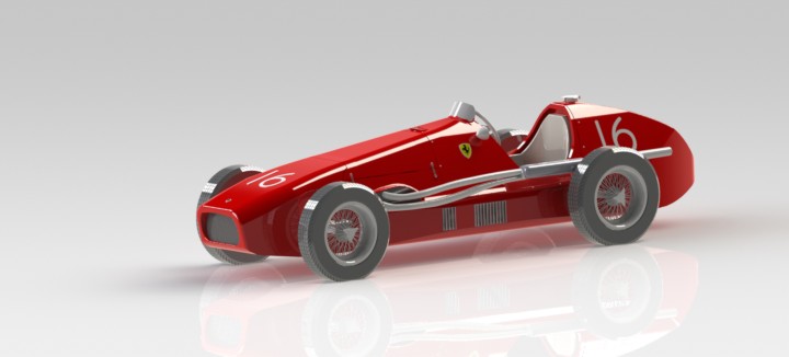 简易Ferrari 500 F2赛车