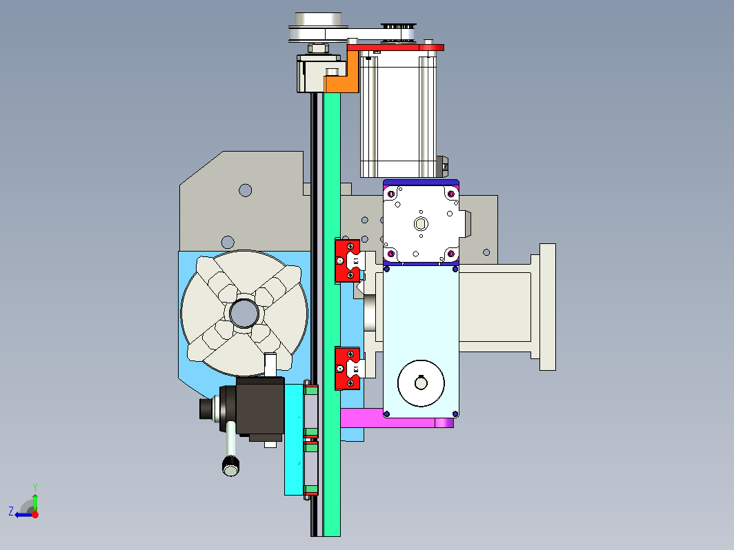 8x14 800x300 CNC直线导轨迷你车床