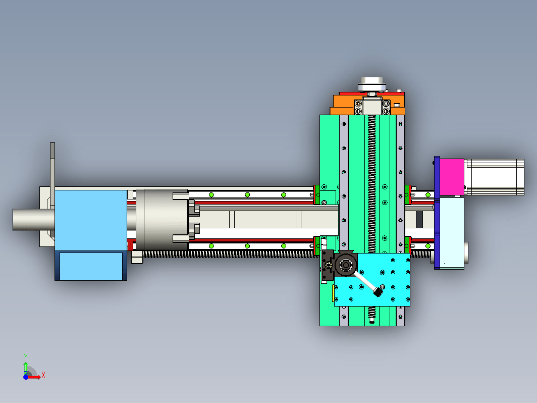 8x14 800x300 CNC直线导轨迷你车床