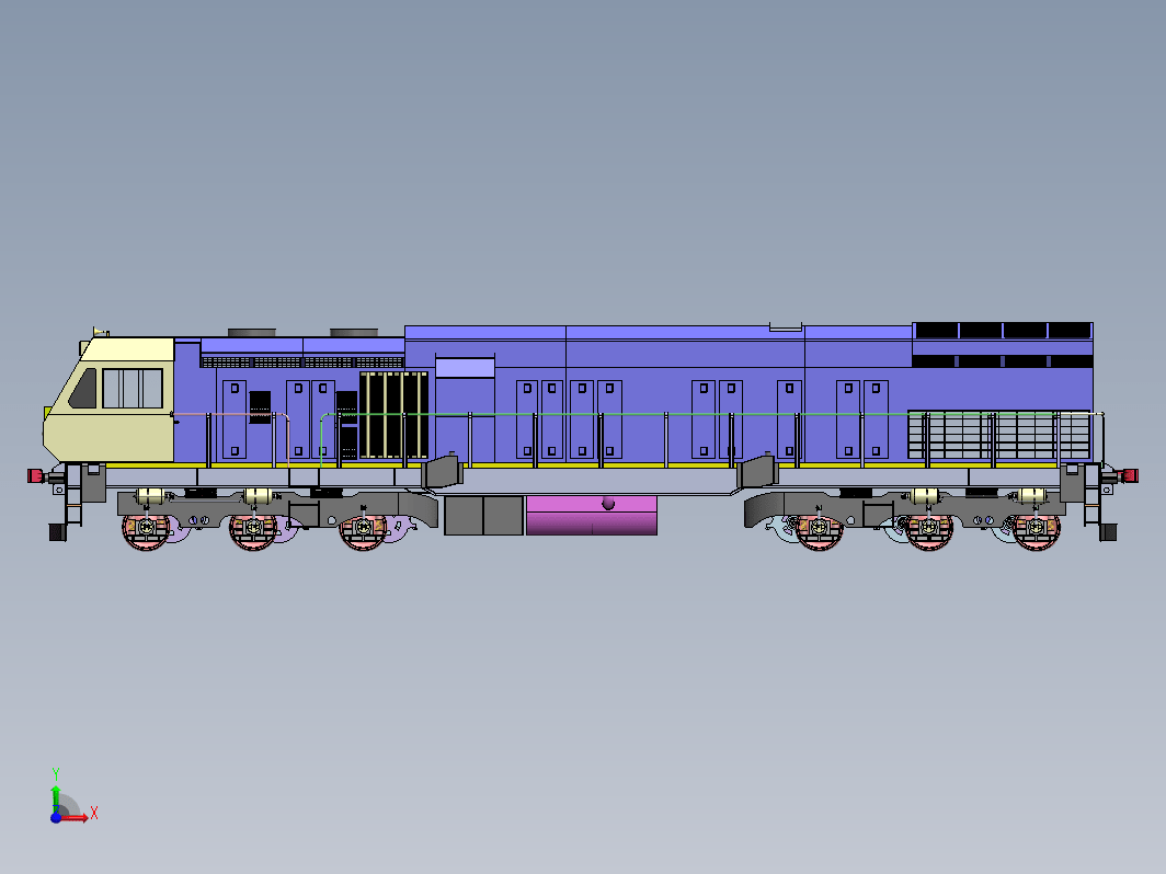 Diesel Locomotive内燃机车