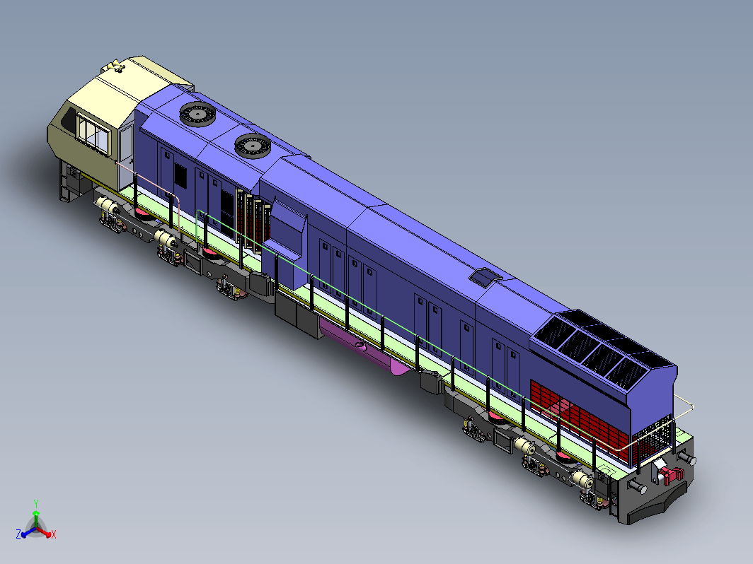 Diesel Locomotive内燃机车