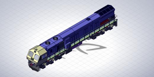 Diesel Locomotive内燃机车缩略图