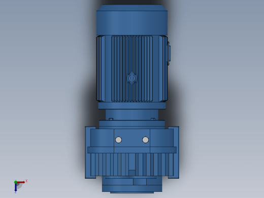 FAZ37 B14法兰空心轴安装平行轴-斜齿轮减速电机[FAZ37-66.09Y0.18-4P-M1-J1]缩略图