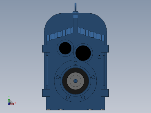 FAZ37 B14法兰空心轴安装平行轴-斜齿轮减速电机[FAZ37-66.09Y0.18-4P-M1-J1]缩略图